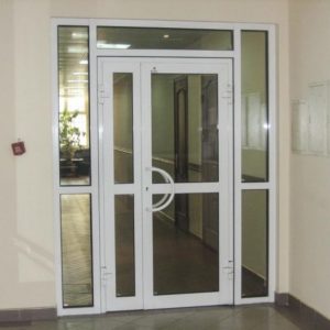 Огнеупорная алюминиевая дверь EIW-90 / серия FRM7134