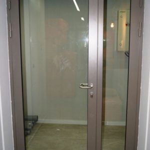 Противопожарная алюминиевая дверь / серия FRM33107