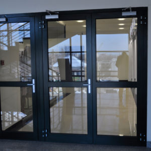 Противопожарная дверь для лестницы офиса / серия FRM33251